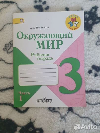 Рабочая тетрадь 3 класс окружающий мир