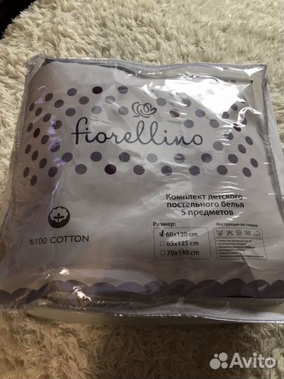 Детское постельное белье Fiorellino Premlum Baby