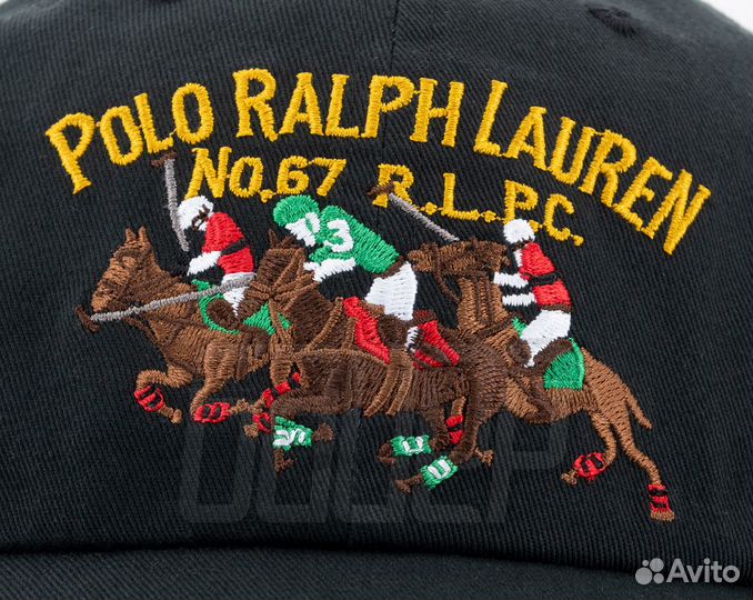 Кепка бейсболка Polo Ralf Lauren чёрная