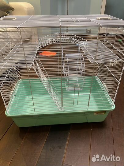 Клетка для грызунов с колесом