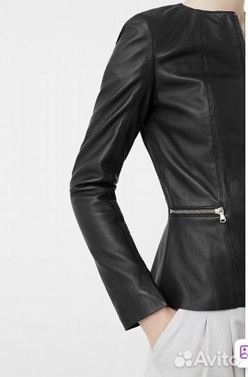 Куртка кожаная