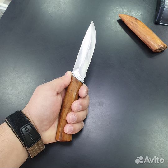 Нож охотничий ручной работы сталь Елмакс