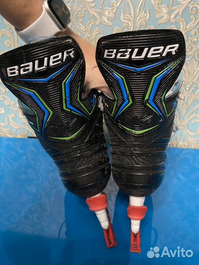 Хоккейные коньки бауэр 35 размер