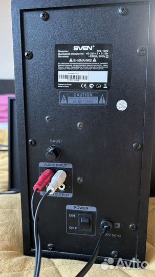 Сабвуфер и колонки sven MS-1090