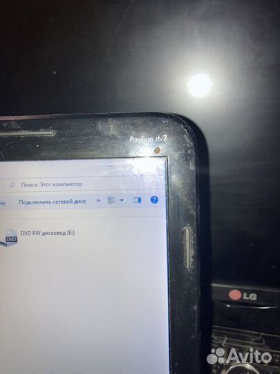 Ноутбук hp pavilion dv7 4 ядра 6 гигов под ремонт