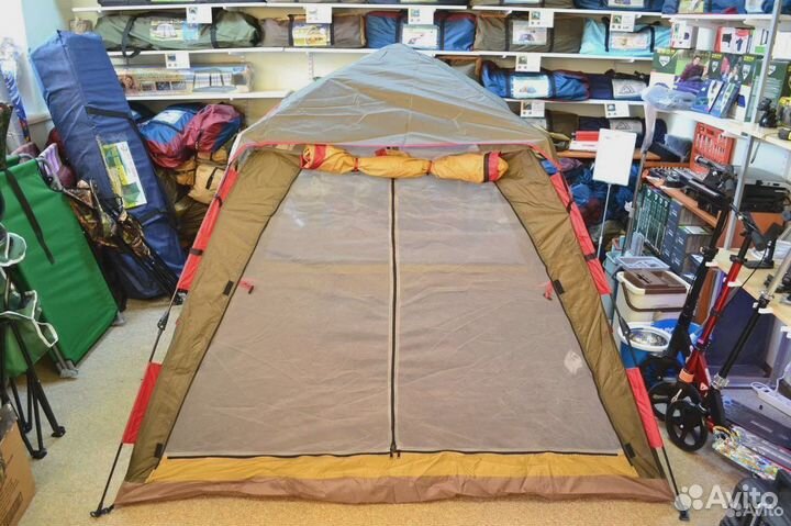 Палатка Для отдыха 3х местная, полуавтомат