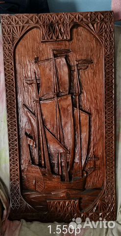 Картина панно из дерева