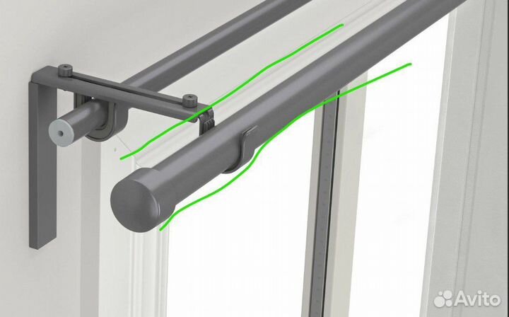 Карнизы IKEA для штор рэкка хугад