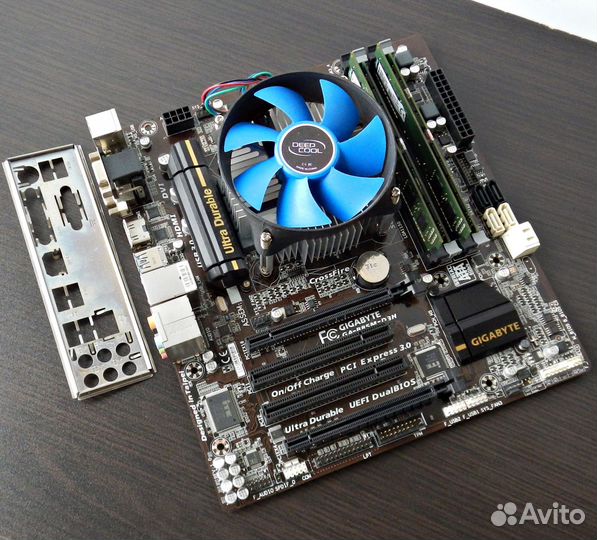 Комплекты MB+CPU+cooler+RAM