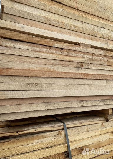 Доска обрезная 25х100х6000