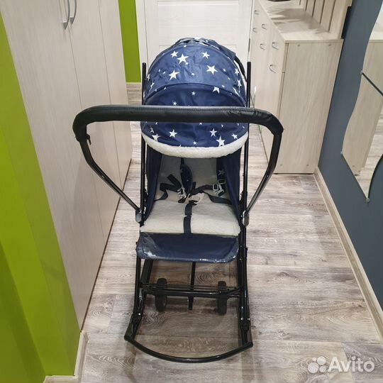 Коляска санки