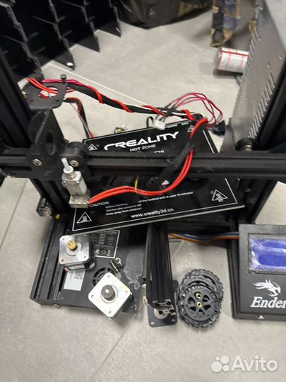 3D принтер creality ender 3 на запчасти