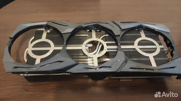 Вентилятор кулер для видеокарты asus Radeon 7950