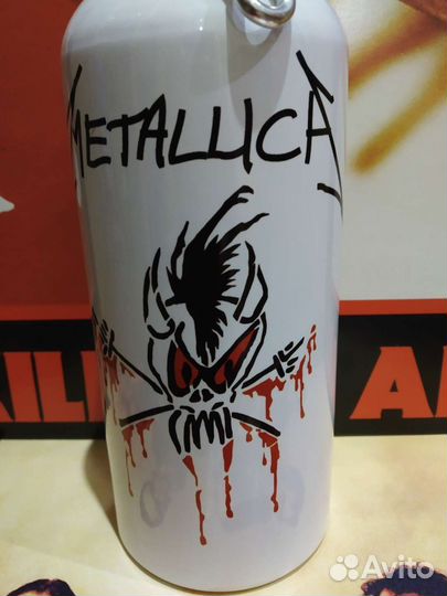 Бутылочка Metallica/Motorhead