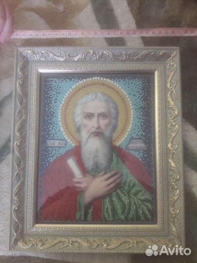 Иконы вышитые бисером