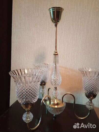 Люстра хрустальная