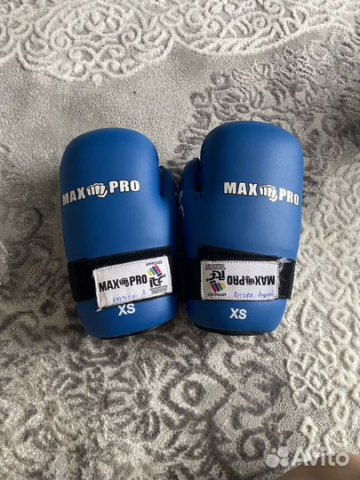 Перчатки шлем футы тэквондо max pro xs