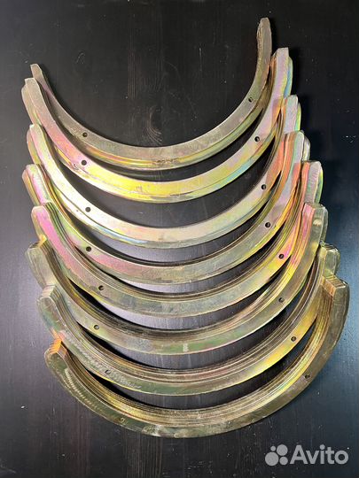 Полукольца вкладыши 280 мм для Nowatech zhcb-315R