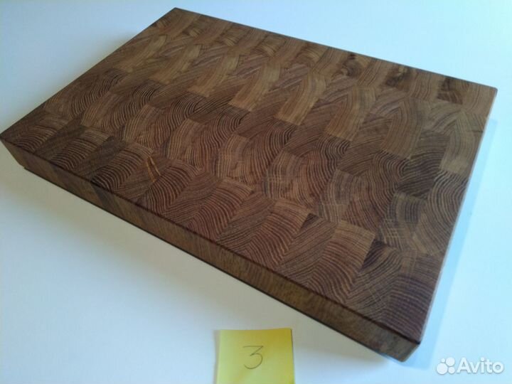 Торцевая разделочная доска из дуба