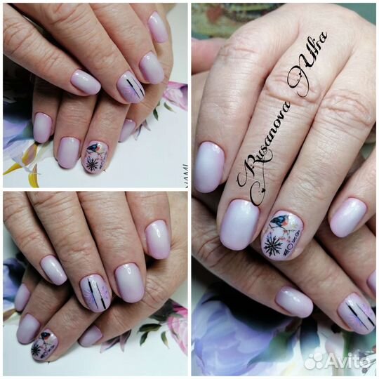 Маникюр с покрытием гель-лаком