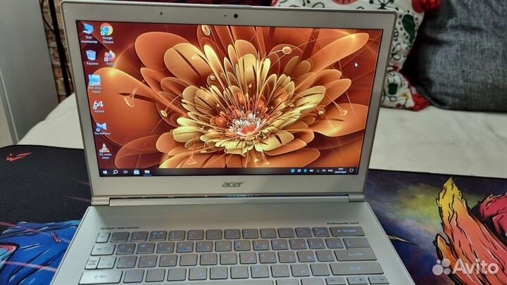 Сенсорный Acer Aspire S7 i5-3317U/4/HD/SSD128