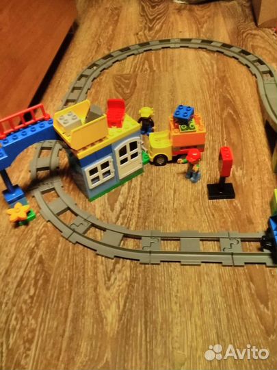 Лего дупло железная дорога 10508