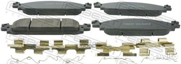 Колодки тормозные 2101expvf Febest