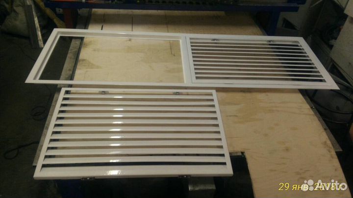 Сварная жалюзийная решетка на заказ