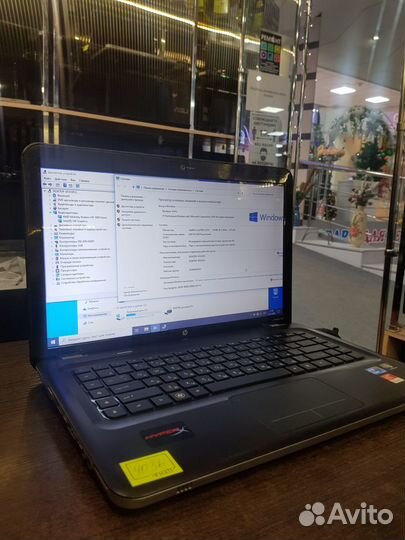 Ноутбук HP core i5+SSD