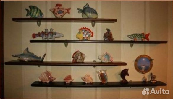 Комплект полок в детскую комнату. Новые