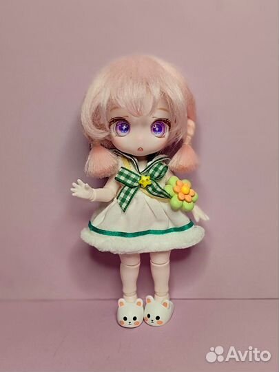 Шарнирная аниме кукла под бжд bjd Maytree ob11