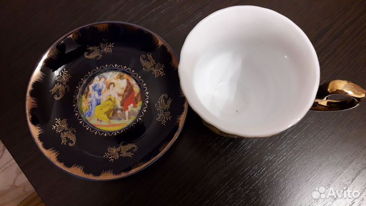 Чайная пара немецкий фарфор энс