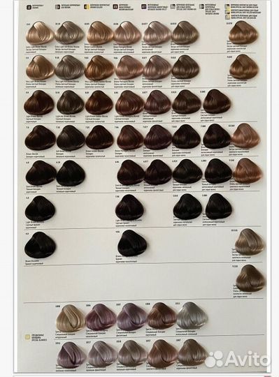 Краска для окрашивания волос Tefia