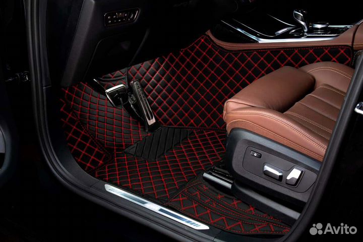 3D Коврики BMW X5 из Экокожи