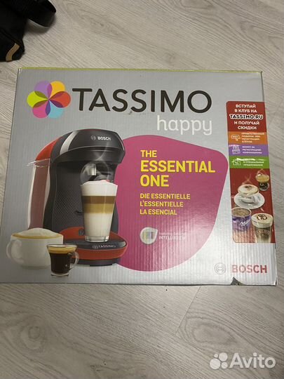 Капсульная кофемашина bosch tassimo happy