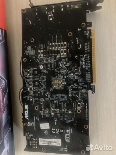 Продам видеокарту asus rx570 4gb