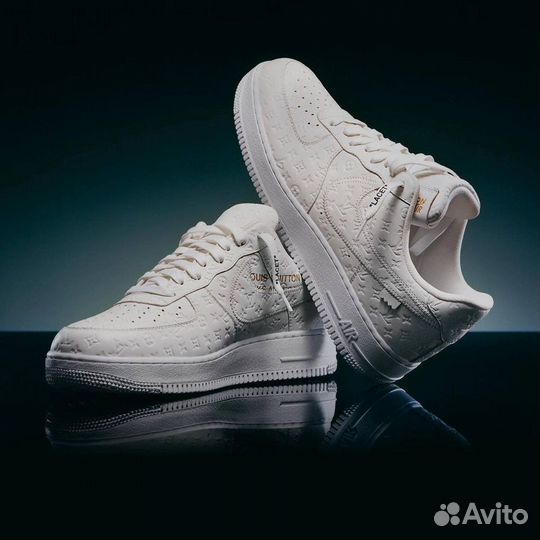 Louis Vuitton x Nike Air Force 1 Virgil Abloh Off