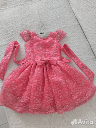 Платье для девочки 92
