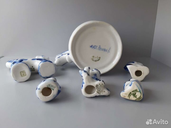 Фигурки гжель