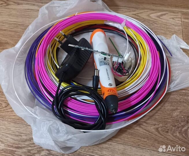 3D Ручка на запчасти с набором ABS пластика 9 цвет