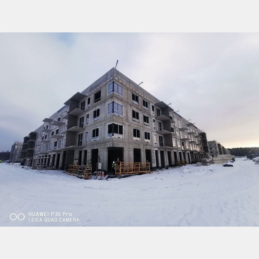 1-к. квартира, 34,7 м², 1/4 эт.