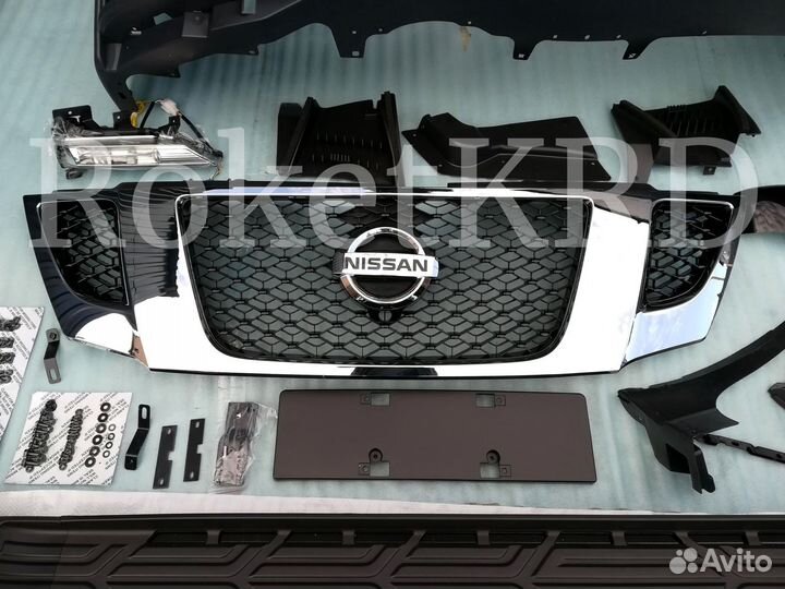 Тюнинг nissan patrol y62 полный Nismo