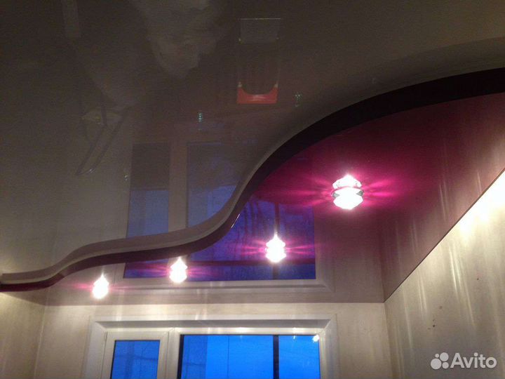 Потолки натяжные