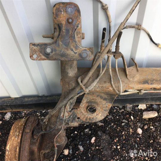 Балка задняя Рено Клио 2 Симбол