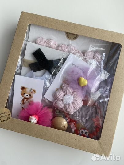 Подарочный бокс (заколки,повязки на голову)