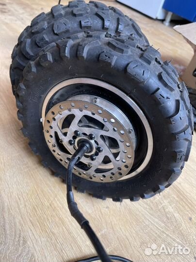 2 мотор колеса 500 ватт с покрышкой 11 дюймов
