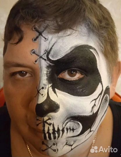 Аквагрим на Хэллоуин