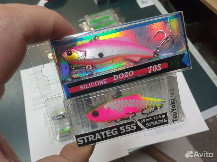 Набор раттлинов на форель (vika 75s и другие)