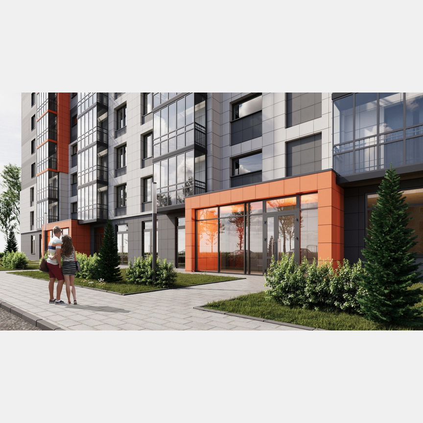 1-к. квартира, 41,4 м², 7/9 эт.