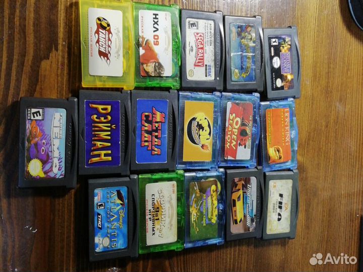 16 игр от приставки Gameboy